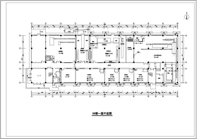 科研实验室恒温恒湿空调系统设计施工图（配电系统图）_图1