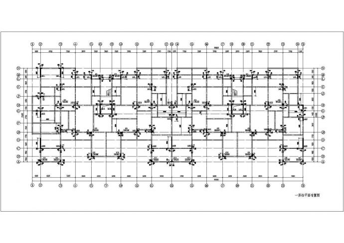 6层异形柱框架剪力墙结构住宅楼结构设计施工图_图1