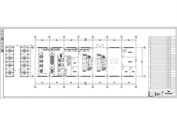 机场建筑空调直燃机房系统设计施工图-图二