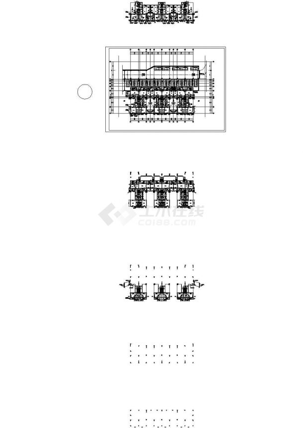 【西南地区】多层叠拼别墅设计施工图-图二