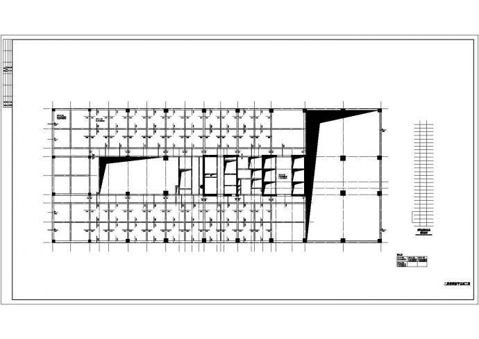 某25层框架核心筒住宅楼结构设计施工图_图1