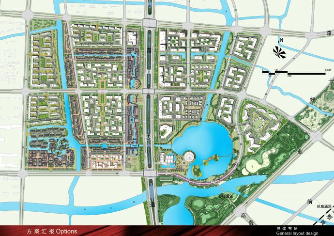 【浙江】上善若水古典城市核心区滨水空间景观规划设计方案（jpg格式）_图1