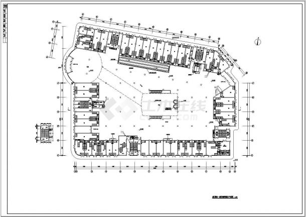 四层商场购物中心空调通风排烟系统设计施工图-图二
