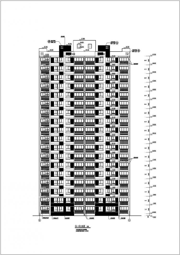 某18层住宅剪力墙结构住宅楼建筑施工图_图1