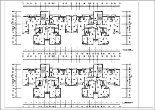 某地34层高层住宅楼给排水设计施工图-图二
