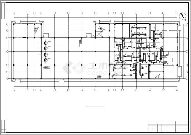 制药车间中央洁净空调工程系统设计施工图（三十万级洁净）-图一