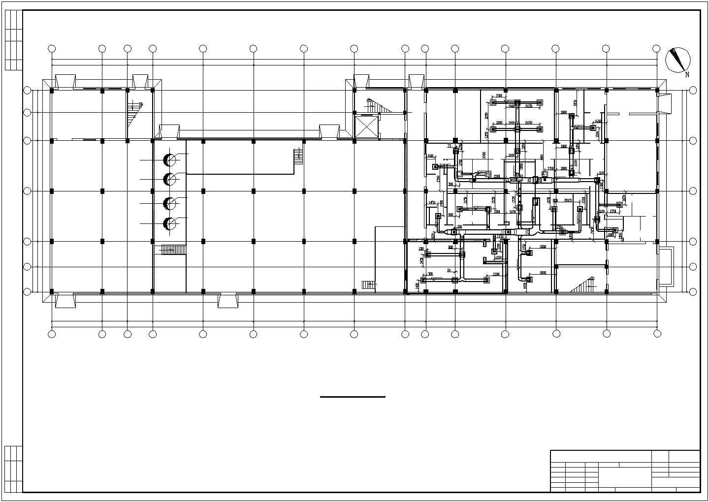 制药车间中央洁净空调工程系统设计施工图（三十万级洁净）