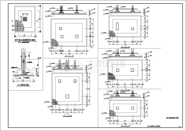 某多层框架结构拆迁安置房建筑、结构施工图-图二