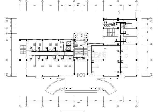 小高层综合楼建筑中央空调工程系统设计施工图-图二