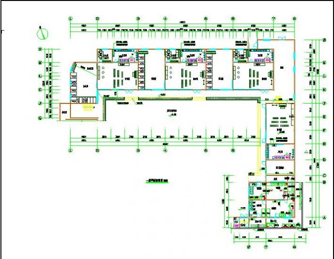 某地三层幼儿园综合楼室内装修设计施工图_图1