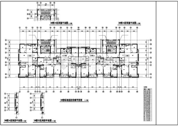 【浙江】高层住宅楼及地下室通风排烟系统初步设计图-图一