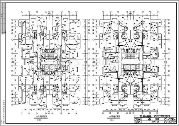 某住宅楼工程强电施工图（设计说明）-图一