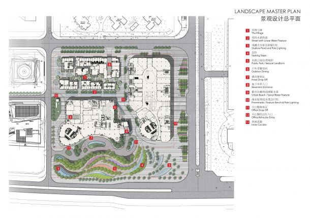 【厦门】新地标线性律动商业休闲广场景观设计方案（jpg格式)-图一