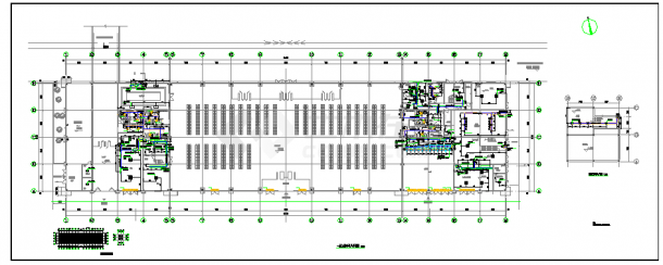 【江苏】火车站房空调通风系统设计施工图（风冷热泵系统）-图一
