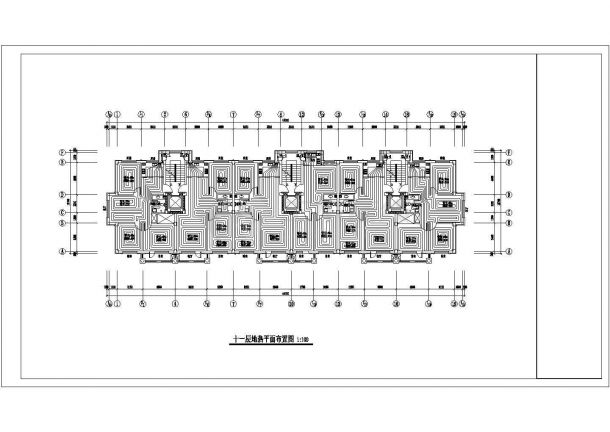 【辽宁】中高层住宅楼地热辐射采暖系统设计施工图-图二