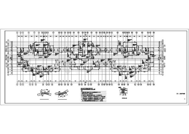 地上22层地下2层剪力墙住宅楼结构施工图-图二