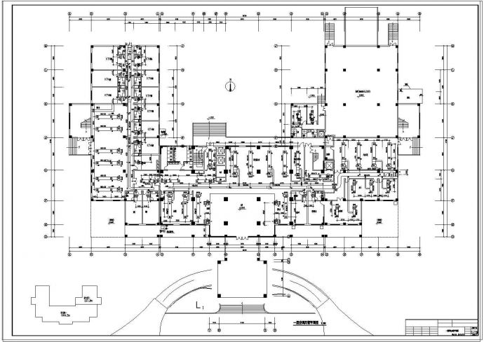 某十五层宾馆空调防排烟系统设计施工图纸_图1