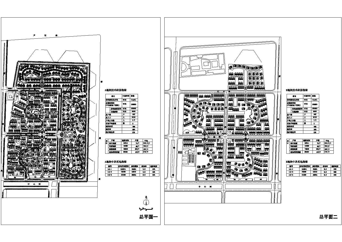 某市别墅区规划CAD设计图