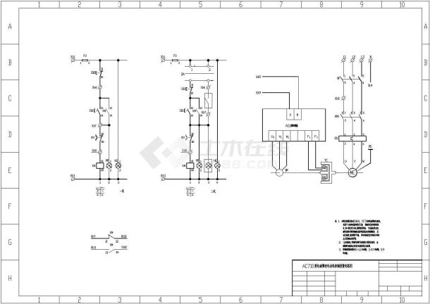 ac710型电磁调速电动机控制装置电路图-图一