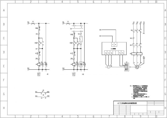 ac710型电磁调速电动机控制装置电路图_图1