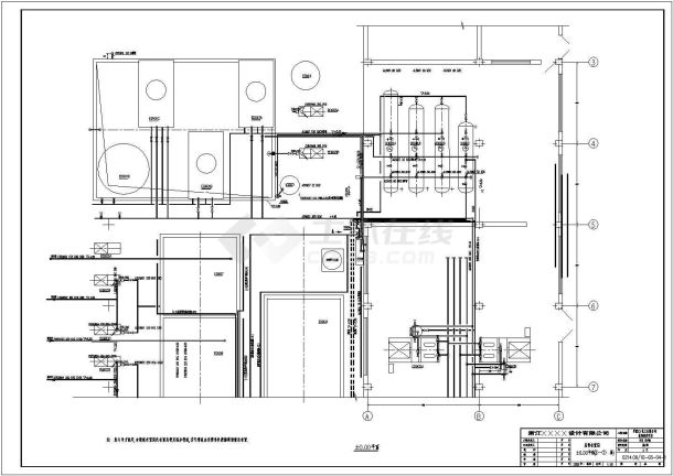 宁波某化工企业冷冻系统峻工流程配管设计图-图一