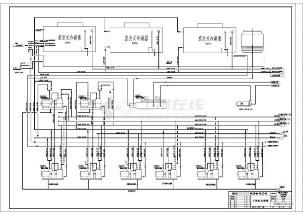 宁波某化工企业冷冻系统峻工流程配管设计图-图二
