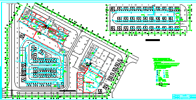 【浙江】大型公共停车场智能照明设计施工图纸-图二