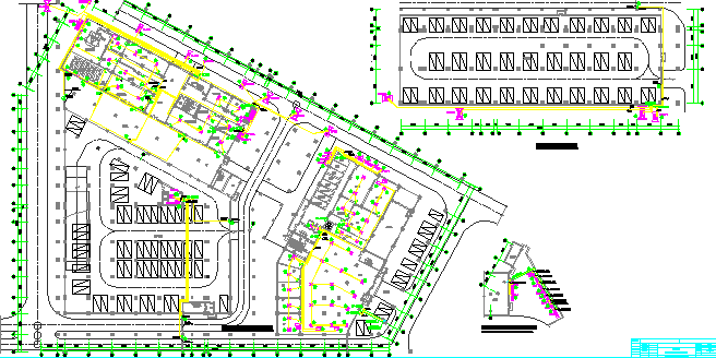 【浙江】大型公共停车场智能照明设计施工图纸