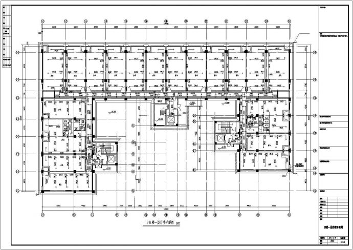 【厦门】某高层办公大厦给排水设计施工图_图1