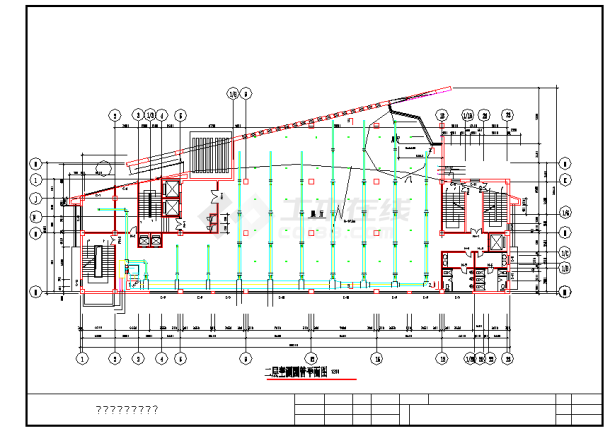 多层商业综合楼建筑全年性空调系统设计施工图-图二