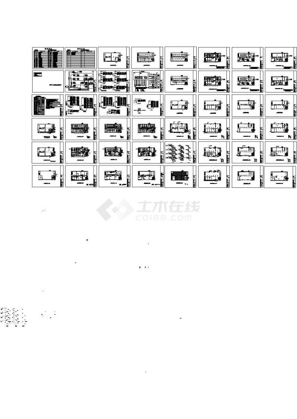 东莞某厂房电气与给排水图-图一