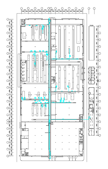 纺织加工工厂通风系统设计施工图（含空压、蒸汽、燃气系统）-图二