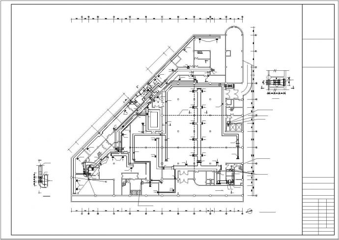 商业广场建筑防排烟系统设计施工图_图1