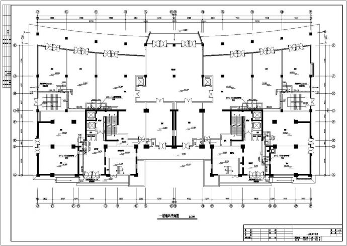 某高层住宅中央空调系统施工图设计_图1