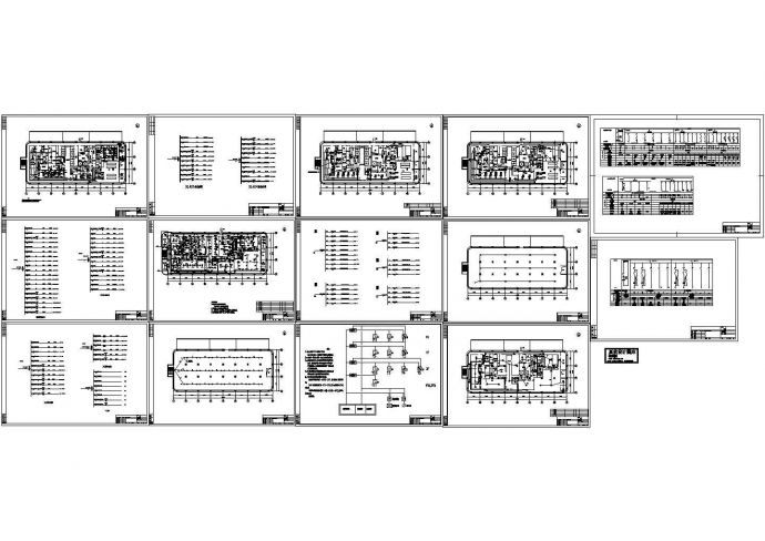 某公司洁净厂房全套强弱电设计图纸_图1