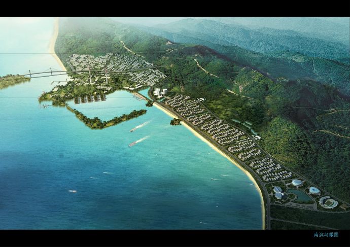 【广东】魅力滨水度假休闲区景观规划设计方案（jpg格式）_图1