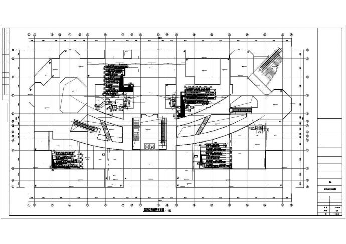 某商业建筑多联机空调设计施工图纸_图1