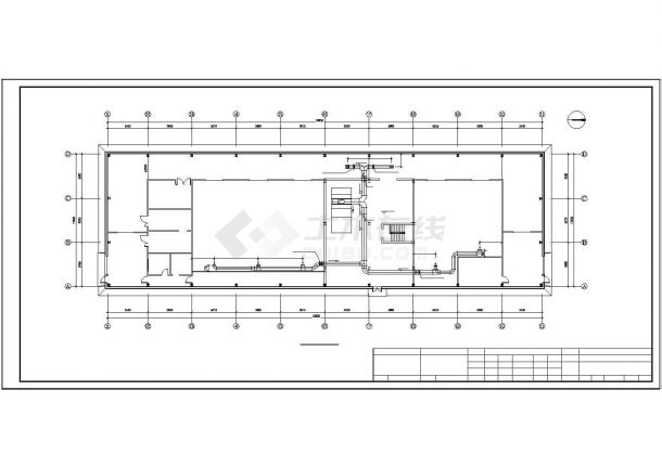 【牡丹江】某制药公司库房空调设计施工图纸-图二
