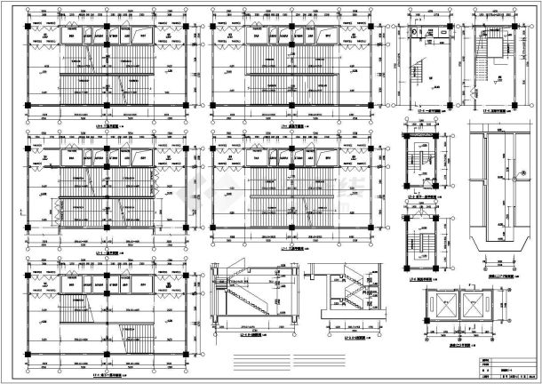 【黑龙江】某地某大型商业建筑结构电气施工图-图二