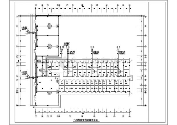 【辽宁】多层商业住宅楼地热辐射采暖系统设计施工图（连续供暖系统）-图二