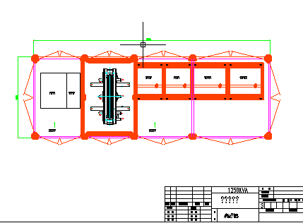 低压柜二次原理电气设计图纸（10张）-图二