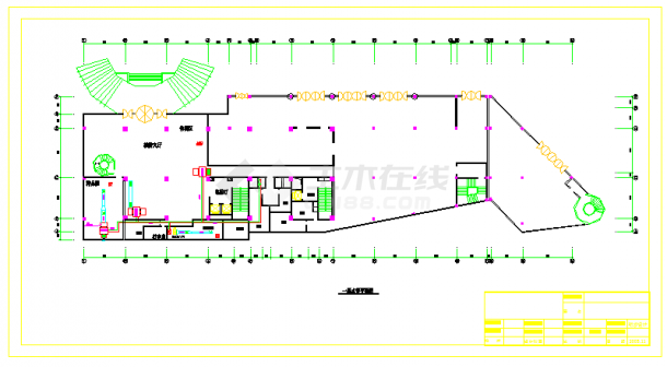 【浙江】某十七层酒店空调系统设计施工图纸-图二