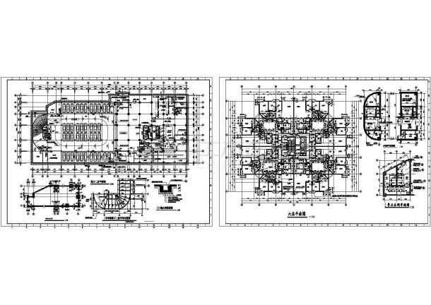 某地上六层住宅楼建筑施工图-图一