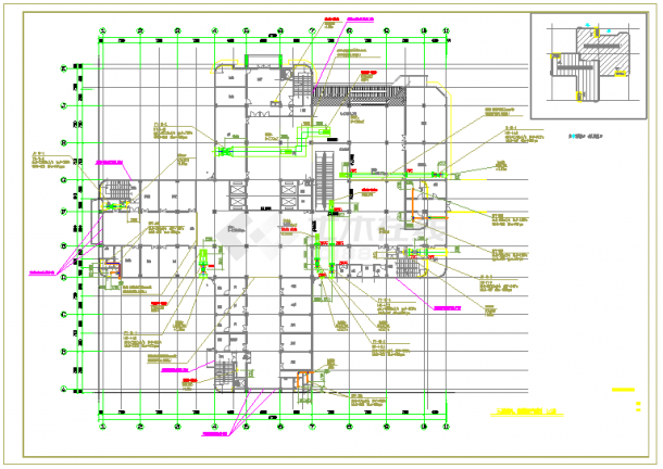 【重庆】医疗综合楼空调通风防排烟系统设计施工图（含洁净区域）-图二