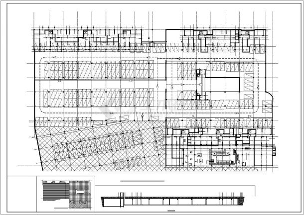 【江西】框架剪力结构住宅区规划设计施工图-图一