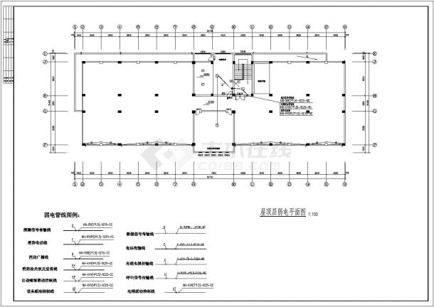 某地9层混凝土框架结构医院综合楼建筑及结构施工图（含水电）-图二