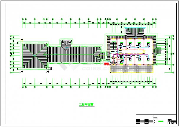 【江苏】行政服务区舒适型空调系统设计施工图（结构形式多）-图二