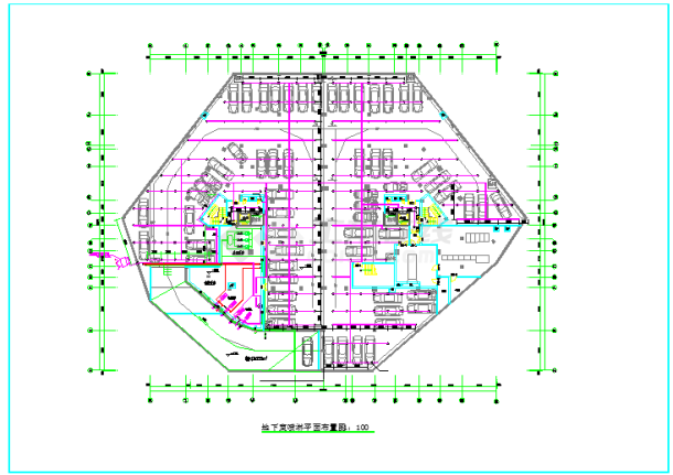 【湖南】二类十五层商住楼给排水消防施工图-图一