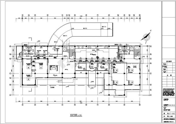 某五层办公楼VRV多联机空调系统设计图纸-图一