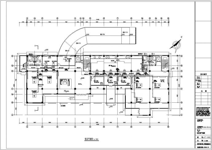 某五层办公楼VRV多联机空调系统设计图纸_图1